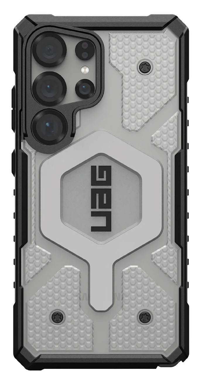 UAG Pathfinder Case for Galaxy S25 Ultra / Support MagSafe / Drop-Resistant / Ice & Silver