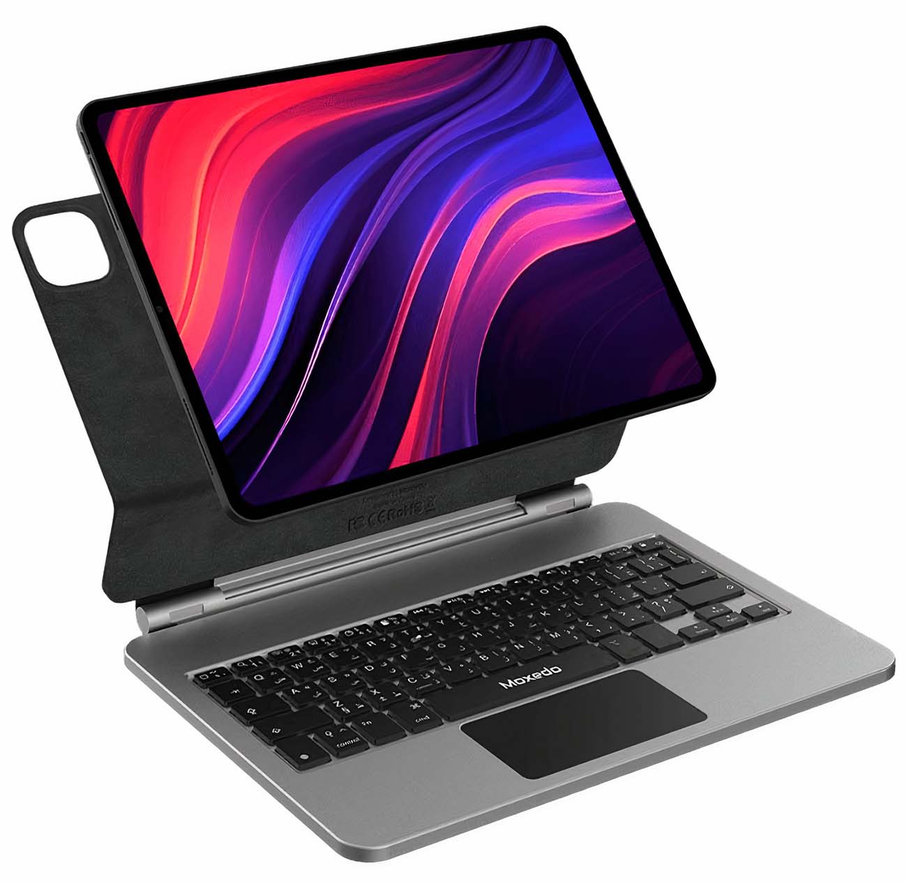 Moxedo Wireless Keyboard for iPad 10.9 inch 2024 / Built-in Backlight / Arabic & English