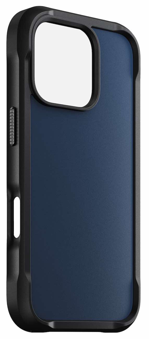 Nomad Rugged Case for iPhone 16 Pro / Drop Resistant / Support MagSafe / Blue