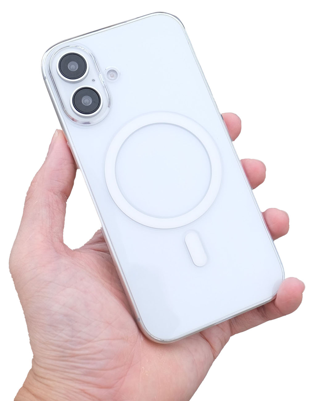 Bare Case for iPhone 16 / Support MagSafe / Ultra Slim / Clear