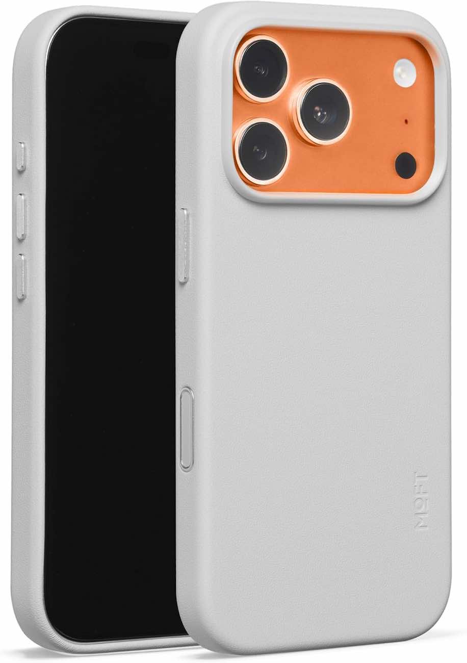 Moft Case for iPhone 17 Pro / Drop Resistant / Supports MagSafe / Vegan Leather / Misty Cove