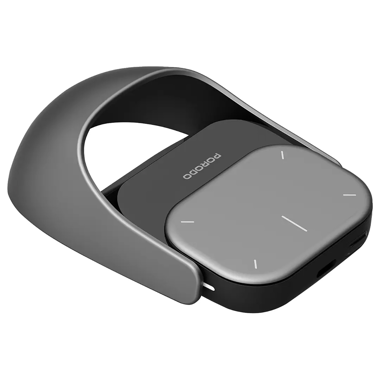 Porodo Wireless Mouse / Detachable Touchpad with Spotlight Indicator Light / Battery Operated