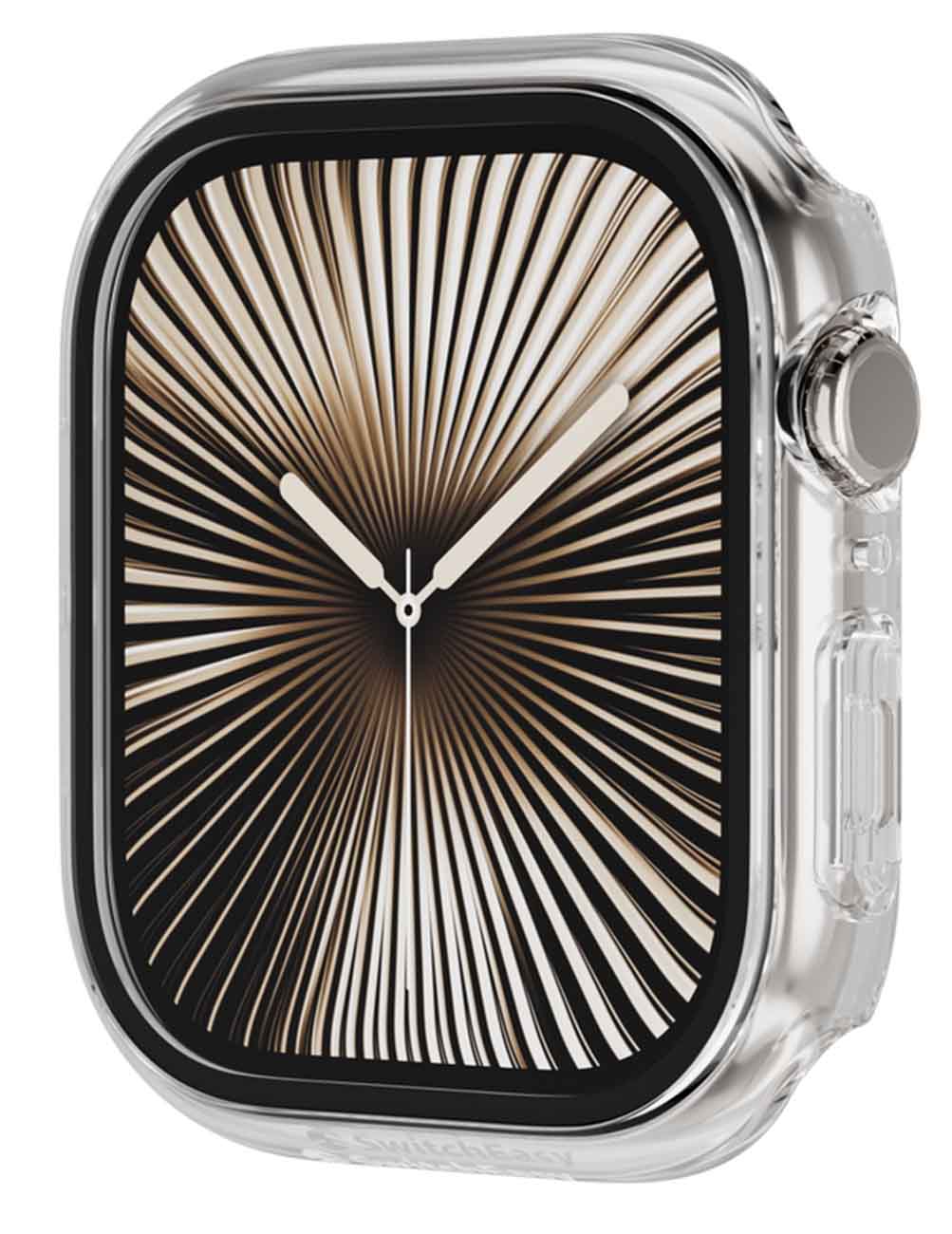 SwitchEasy Hybrid WP Case for Apple Watch / Size 46mm / Drop & Scratch Resistant / Clear