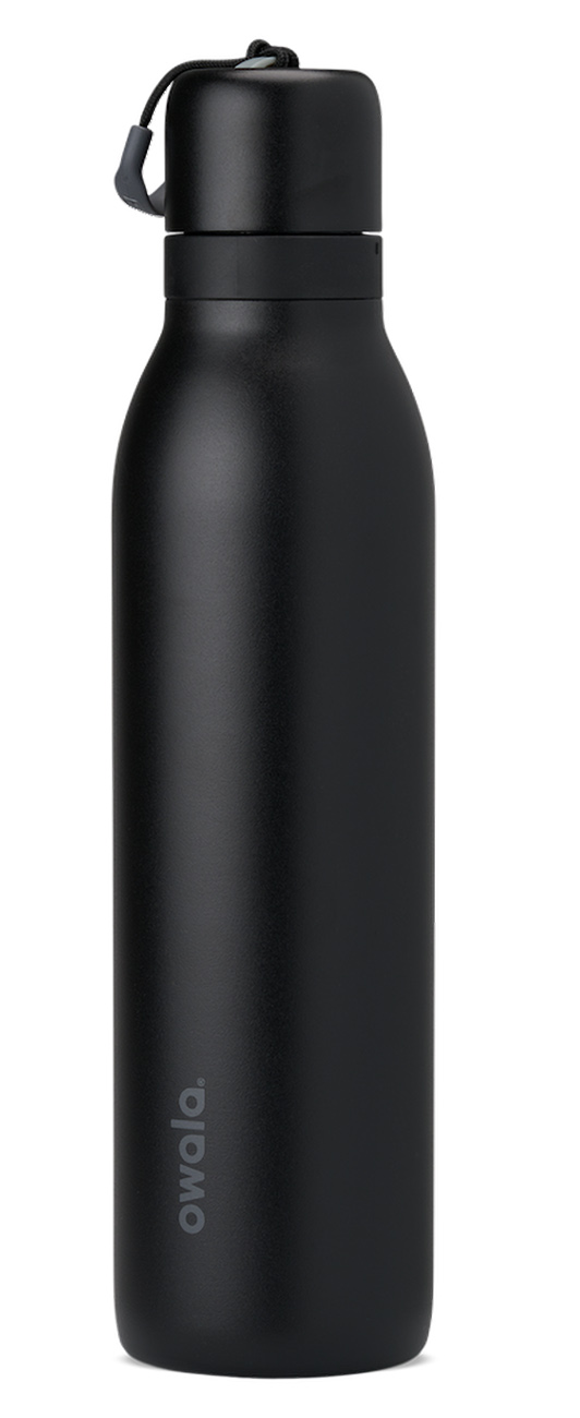 Owala FreeSip Twist / 24oz / Keeps Drinks Cold for 24 Hours / Very Very Dark