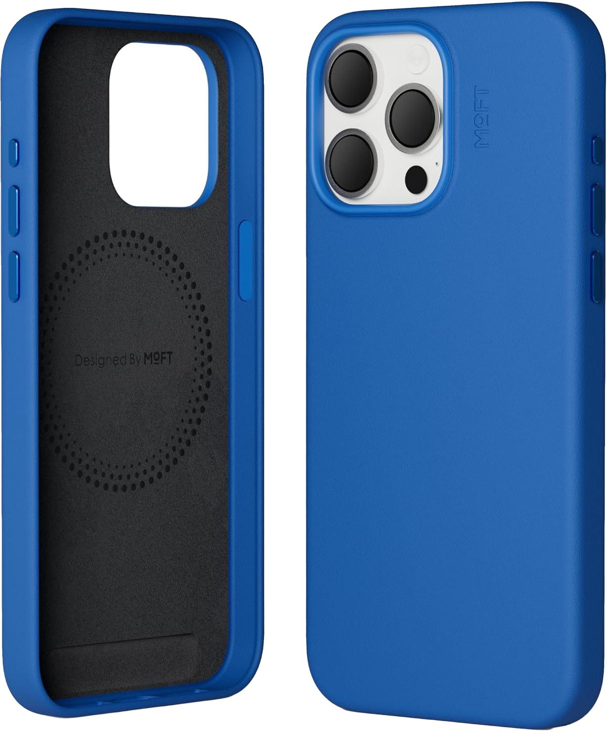 MOFT Snap Case for iPhone 15 Pro Max / Drop Resistant / Supports MagSafe / Sapphire