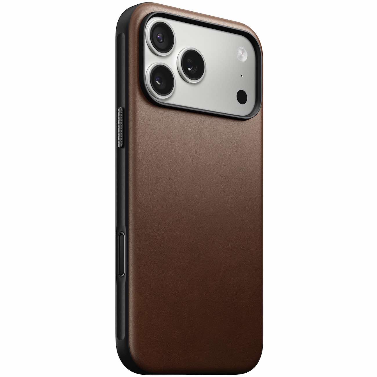 Nomad Modern Case for iPhone 17 Pro Max / Drop Protection / Supports MagSafe / Brown Leather