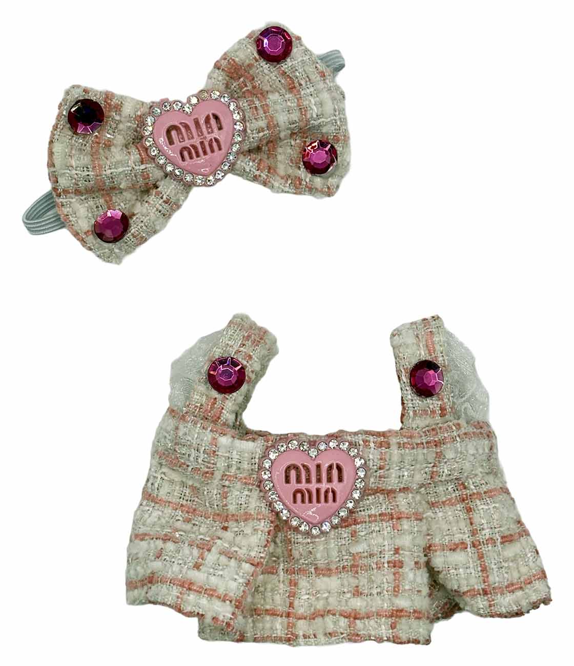 Labubu Outfit / Miu Miu Design / Pink