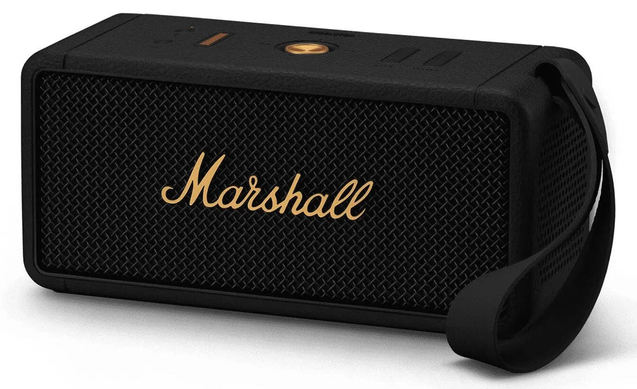 Marshall Middleton Speaker / Portable / High-Quality Sound / Elegant / Black