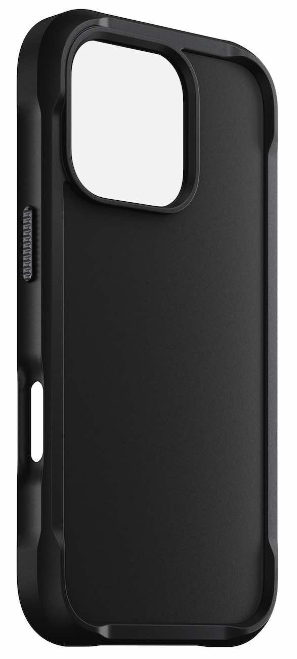 Nomad Rugged Case for iPhone 16 Pro Max / Drop Resistant / Support MagSafe / Black
