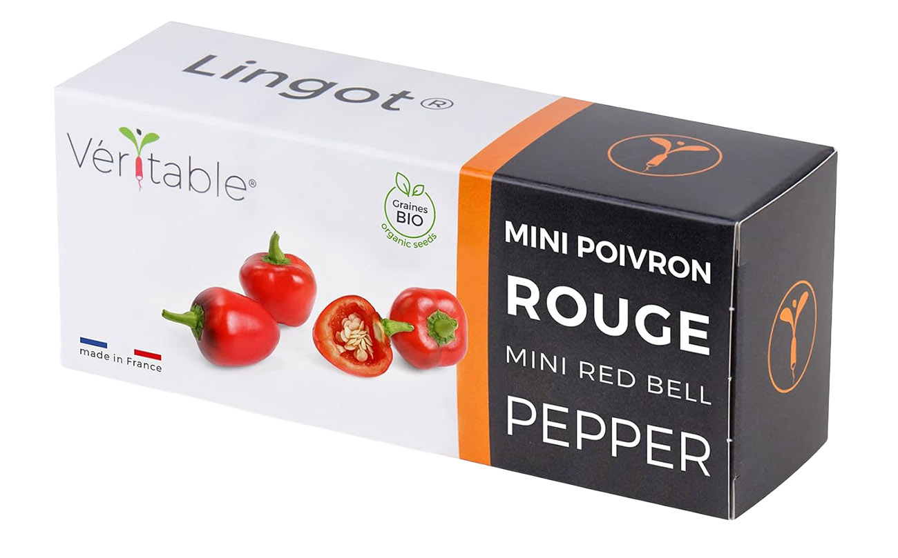 Veritable Indoor Farm Pod / Single Pod / Organic Mini Red Pepper