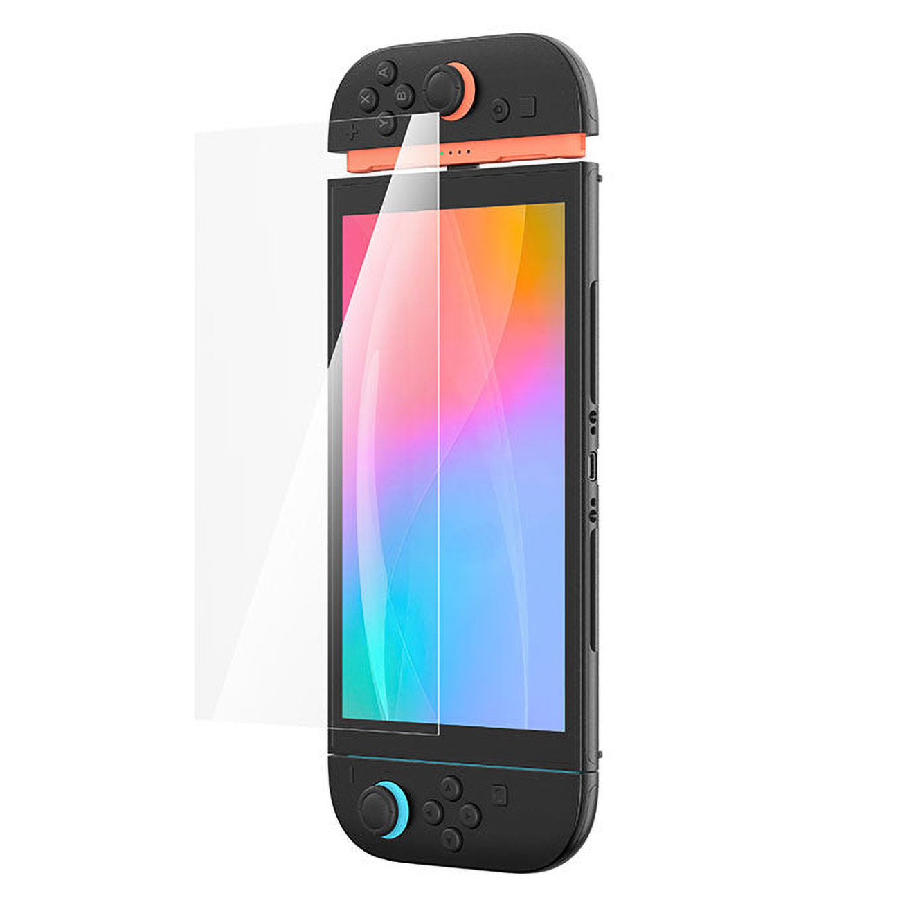 AmazingThing Screen Protector for Nintendo Switch 2 / Slim Design / 9H Hardness / Clear Glass