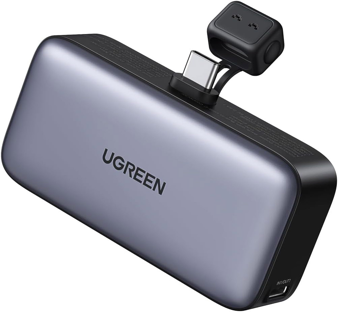 UGreen Nexode Power Bank with Type-C Port & Built-in Stand / 5000mAh / Attaches to Phone / 20W