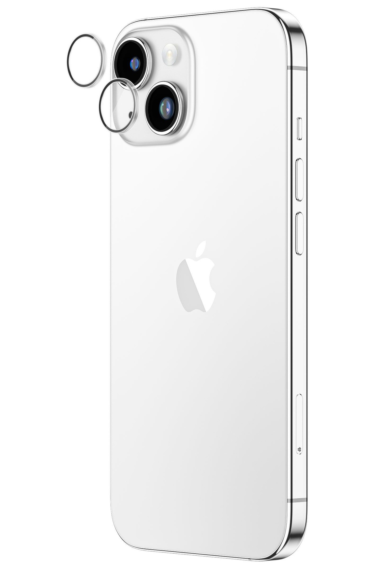 AmazingThing Protection Lens for iPhone 15 + 15 Plus Camera / High clarity / Crystal Clear