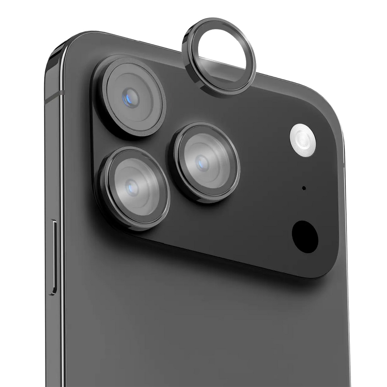 Momax Glass Pro Camera Lens Protector / For iPhone 17 Pro & 17 Pro Max / Clear Glass