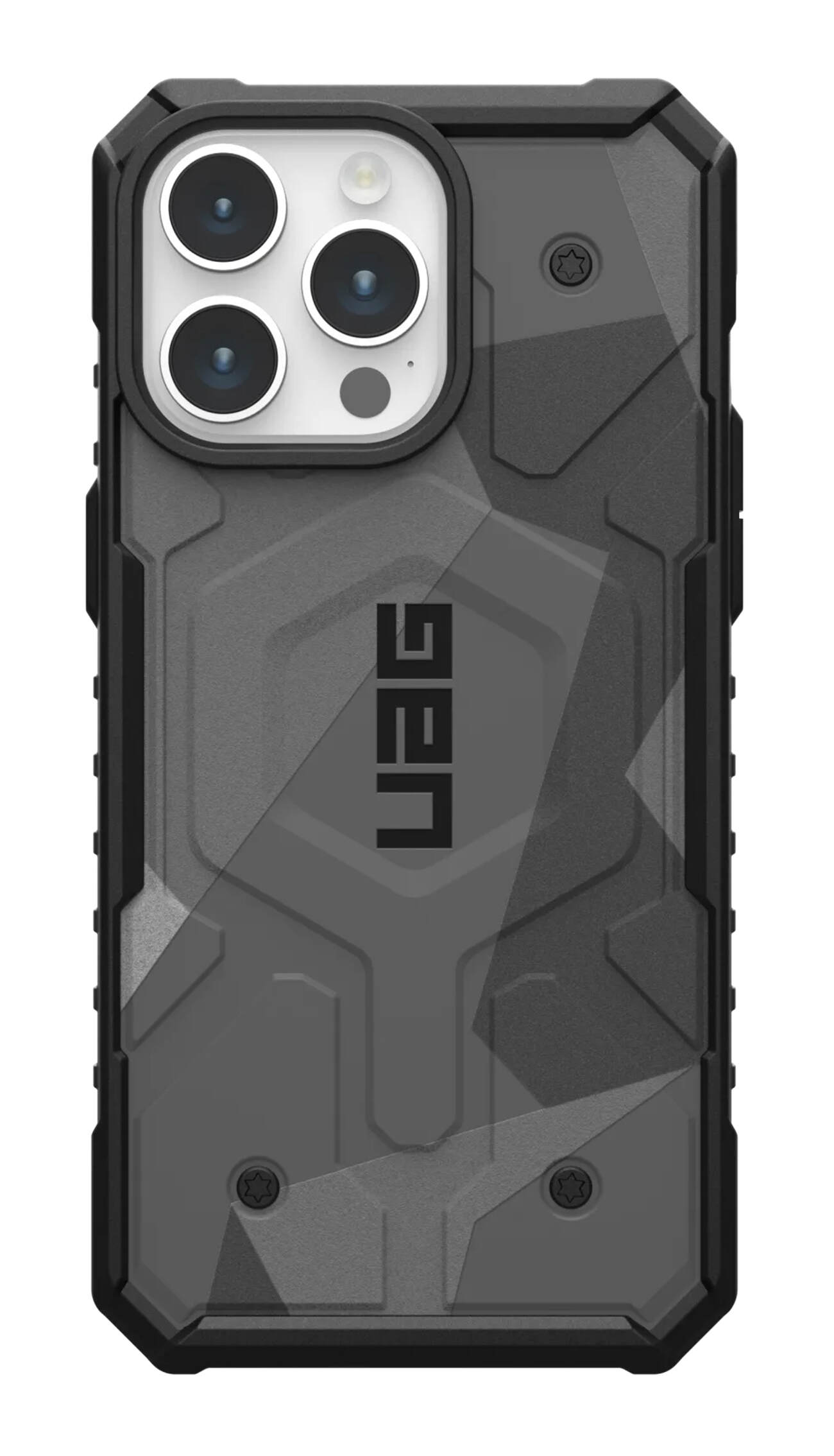 UAG Pathfinder SE Case for iPhone 15 Pro / Drop Resistant / MagSafe / Geo Camo