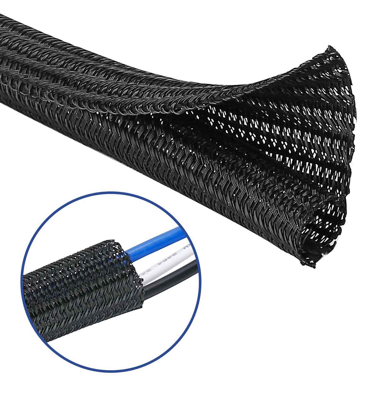 Cable Organizer / Size 1/2 inch / 1 Meter Length / Practical Design