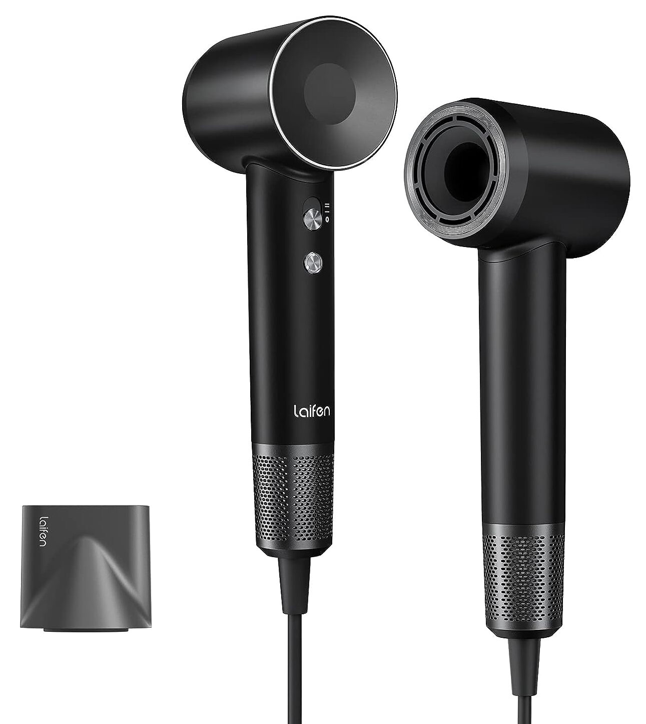 Laifen Professional Hair Dryer / Strong Motor / Small & Portable / Black